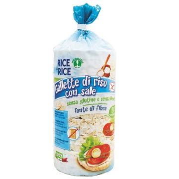 Rice&rice gallette di riso con sale senza lievito 100 g