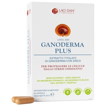 Ganoderma plus 60 compresse