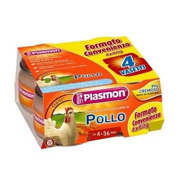 Plasmon omogeneizzato pollo con gift 4 x 80 g