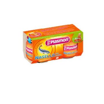 Plasmon omogeneizzato nasello patate 80 g x 2 pezzi