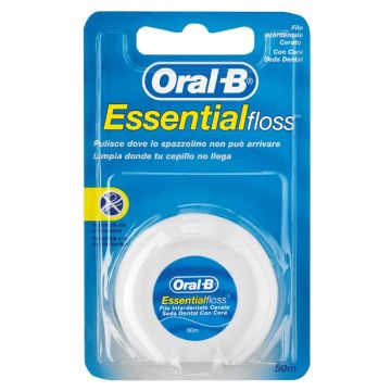 Oralb essentialfloss filo interdentale cerato