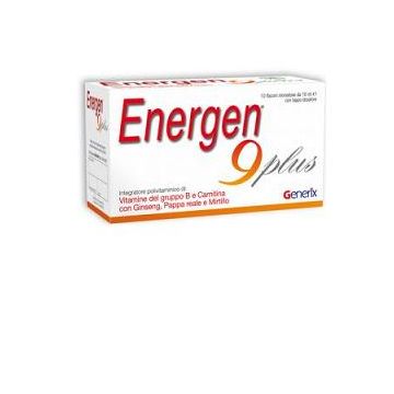 Energen 9 plus 10 flaconcini 10 ml