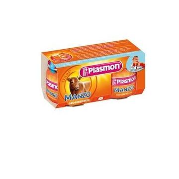 Plasmon omogeneizzato manzo 80 g x 2 pezzi