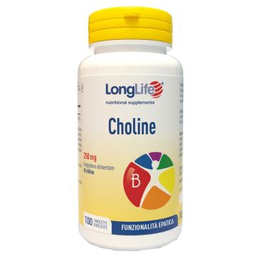 Longlife choline 100 tavolette