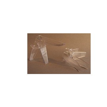 Speculum vaginale sterile misura media. superficie interna delle valve satinata e antiriflesso
