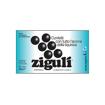 Ziguli liquirizia 36 palline 22 g