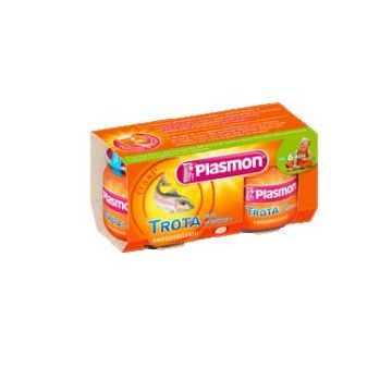 Plasmon omogeneizzato trota verdure 80 g x 2 pezzi