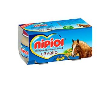 Nipiol omogeneizzato cavallo 80 g 2 pezzi