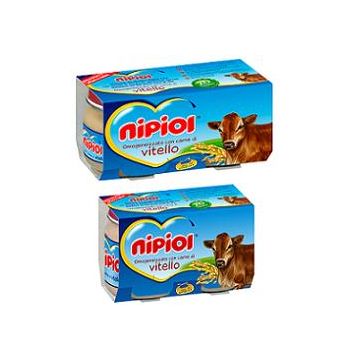 Nipiol omogeneizzato vitello 80 g 2 pezzi