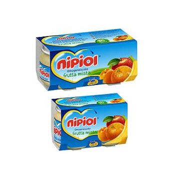 Nipiol omogeneizzato frutta mista 80 g 2 pezzi