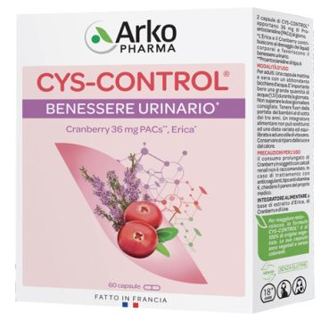 Cys control 60 capsule con erica