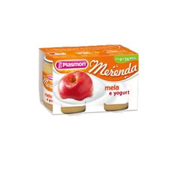 Plasmon omogeneizzato yogurt mela 120 g x 2 pezzi