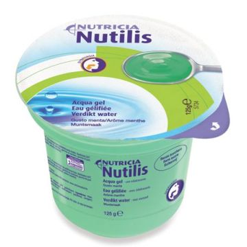 Nutilis aqua gel menta 125 g 12 pezzi