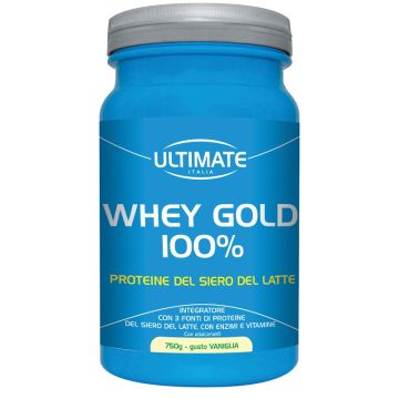 Whey gold 100 % vaniglia 750 g 1 pezzo