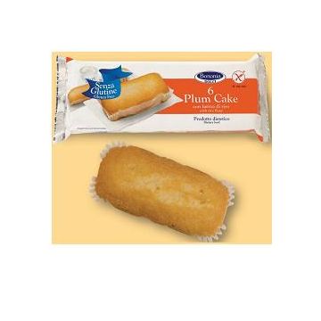 Bononia plumcake con farina di riso senza glutine 6 x 36 g