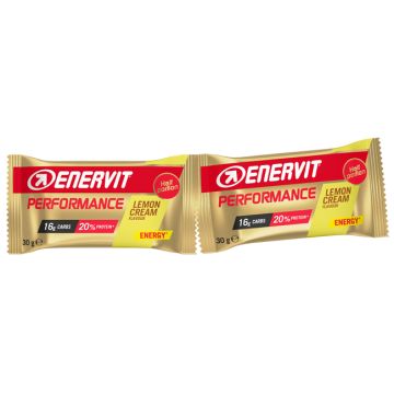 Enervit ps double lemon cream 2 mezze porzioni box 1 barretta