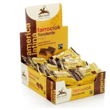 Biscotto di farro e cioccolato fondente bio fairtrade 28 g
