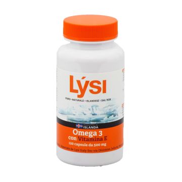 Lysi omega 3 vitamina e 120 capsule