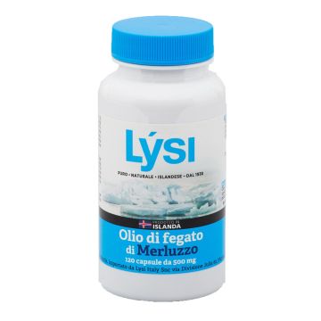 Lysi olio fegato merluzzo 120 capsule