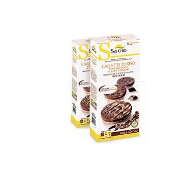 Gallette riso cioccolato latte 34 g