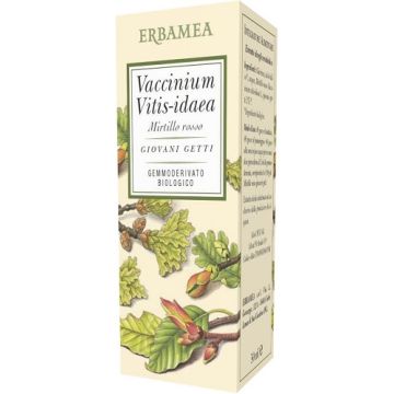Vaccinium vitis idaea mirtillo rosso bio 50 ml