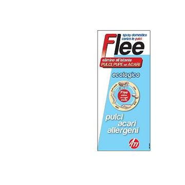 Flee spray domestico antipulci flacone spray 400 ml