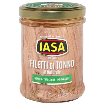 Filetti di tonno al naturale 200 g