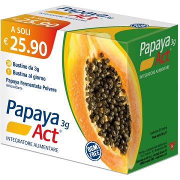 Papaya act 30 bustine da 3 g