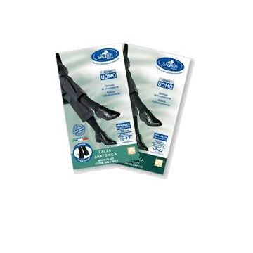 Calza uomo cotone 140 denari grande nero