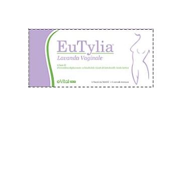 Eutylia lavanda vaginale 5 flaconi 140 ml + 5 cannule monouso