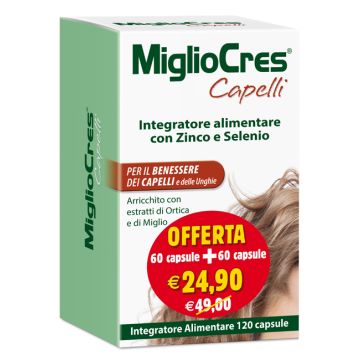Migliocres 60+60 capsule 60 g promozione