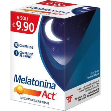 Melatonina act 1 mg 150 compresse