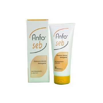 Anfo seb shampoo doccia detergente 200 ml