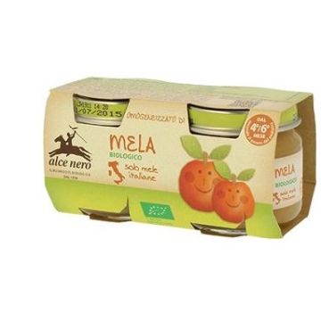 Omogeneizzato di mela baby food bio 2 x 80 g