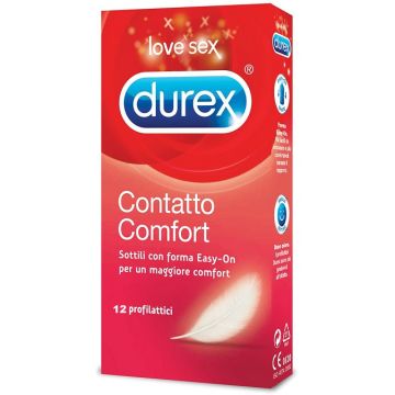 Profilattico durex contatto comfort 12 pezzi