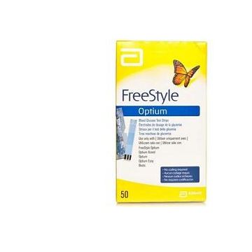 Strisce misurazione glicemia freestyle optium test strips 25 pezzi