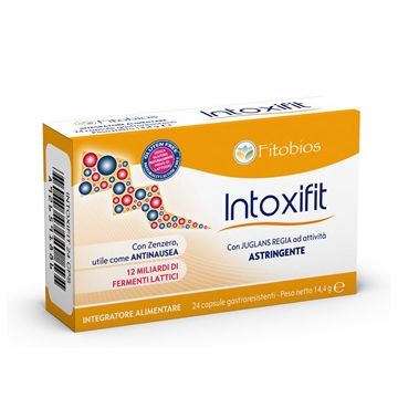 Intoxifit 24 capsule gastroresistenti 600 mg