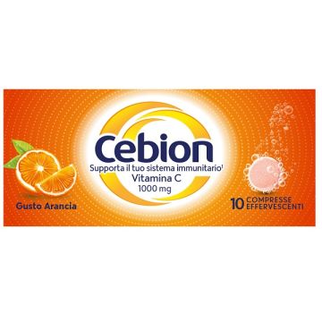 Cebion effervescenti vitamina c arancia 10 compresse