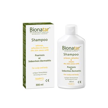 Bionatar shampoo indicato in presenza di sintomi di psoriasi e dermatite seborroica 200 ml
