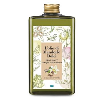 Huilerie olio mandorle dolci vaniglia/macadamia 300 ml
