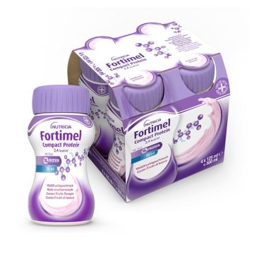 Fortimel compact protein frutti di bosco 4x125 ml