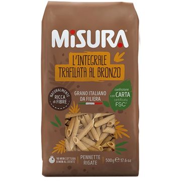 Misura pennette integrali con germe di grano 500 g