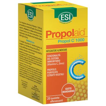Esi propolaid propol c 1000 mg 20 tavolette effervescenti