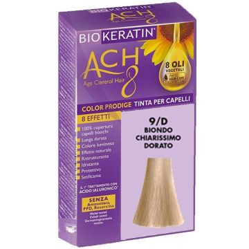 Biokeratin ach8 color prodige 9/d biondo chiarissimo dorato
