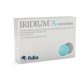 Iridium a gocce oculari 15 flaconcini monodose 0,35 ml