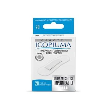 Cerotto icopiuma trasparente medio 20 pezzi