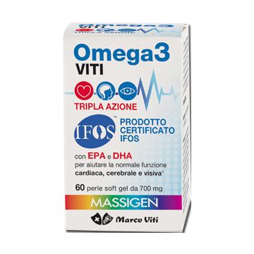 Omega3 viti tripla azione 60 perle
