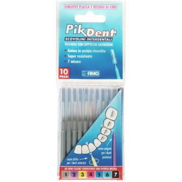 Pikdent scovolino 1 0,4mm grigio 10pz