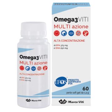 Omega3 viti multiazione 60 perle