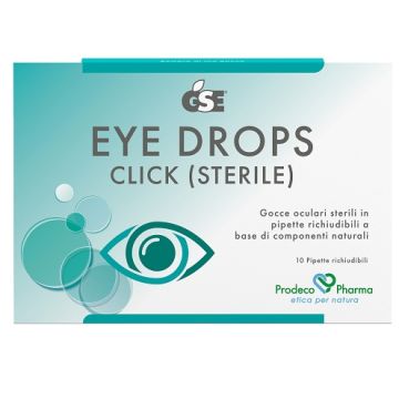 Gse eye drops click gocce oculari 10 pipette 0,5 ml